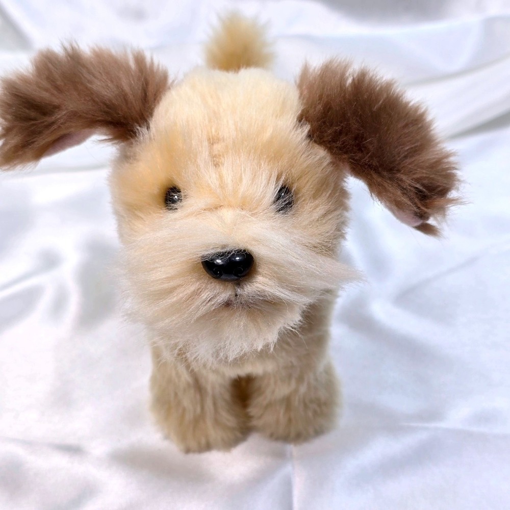 American Girl Doll Pet‎ Dog Tan Wheaten Terrier Puppy Poseable Plush GYJ97 2019